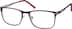 Rectangle Glasses 3211917 in Purple