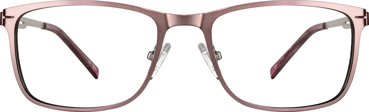 Pink Rectangle Glasses