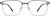 Front view of Browline Glasses 3212015 in Copper thumbnail