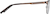 Side view of Browline Glasses 3212015 in Copper thumbnail