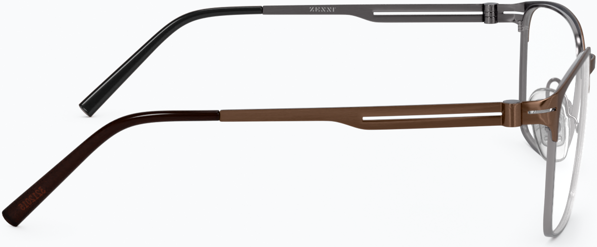 Side view of Browline Glasses 3212015 in Copper thumbnail