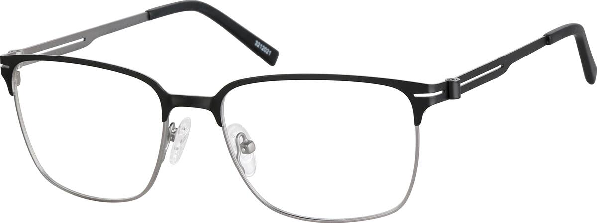 Black Browline Glasses #3212021 | Zenni Optical
