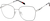 Angle view of Square Glasses 3212221 in Black thumbnail