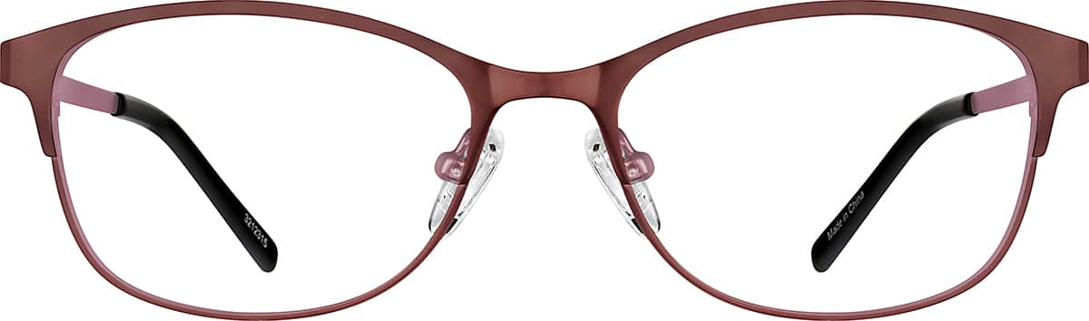 Front view of Oval Glasses 3212315 in Copper