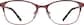 Front view of Browline Glasses 3212315 in Copper thumbnail