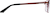 Side view of Browline Glasses 3212315 in Copper thumbnail