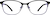 Front view of Oval Glasses 3212321 in Black thumbnail