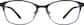 Front view of Browline Glasses 3212321 in Black thumbnail