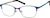 Angle view of Oval Glasses 3212329 in Multicolor thumbnail