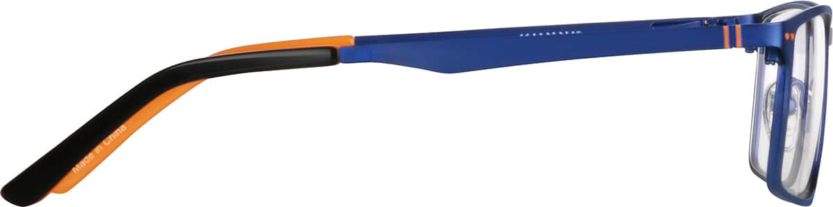 Side view of Rectangle Glasses 3212516 in Navy