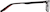 Side view of Rectangle Glasses 3212521 in Black thumbnail