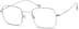 Square Glasses 3212611 in Silver