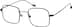 Square Glasses 3212621 in Black