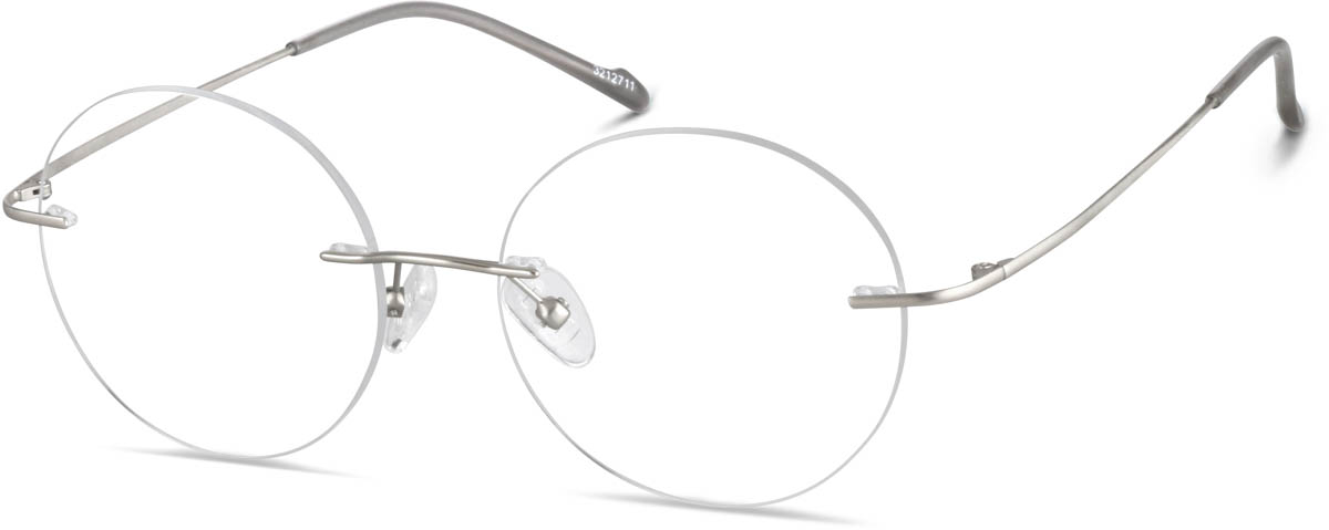 Silver Rimless Glasses #3212711 | Zenni Optical