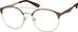 Round Glasses 3212815 in Copper