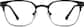 Front view of Kids’ Browline Glasses 3213021 in Black thumbnail