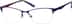 Rectangle Glasses 321316 in Navy Blue
