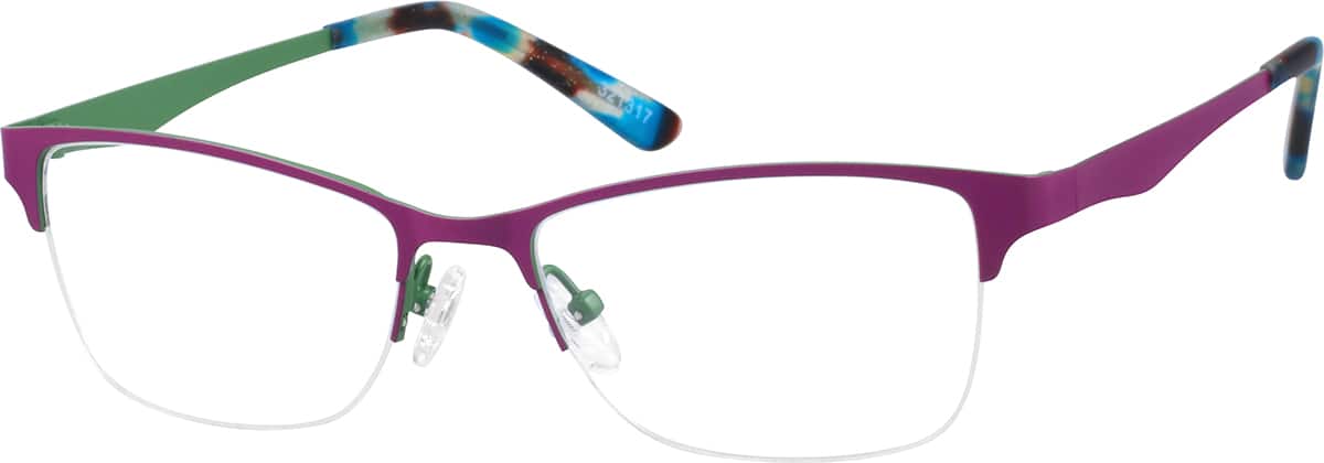 Orchid Rectangle Glasses #321317 | Zenni Optical Eyeglasses