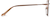 Side view of Round Glasses 3213215 in Brown thumbnail