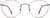 Front view of Round Glasses 3213218 in Red thumbnail