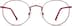 Round Glasses 3213218 in Red