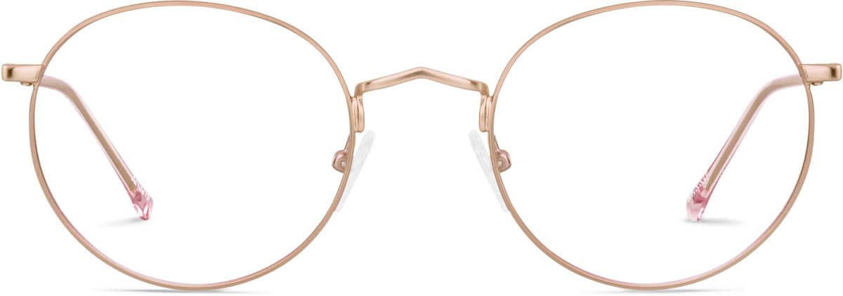 gold round glasses frames