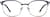 Front view of Browline Glasses 3213416 in Navy thumbnail