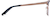 Side view of Browline Glasses 3213416 in Navy thumbnail