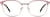 Front view of Browline Glasses 3213419 in Pink thumbnail