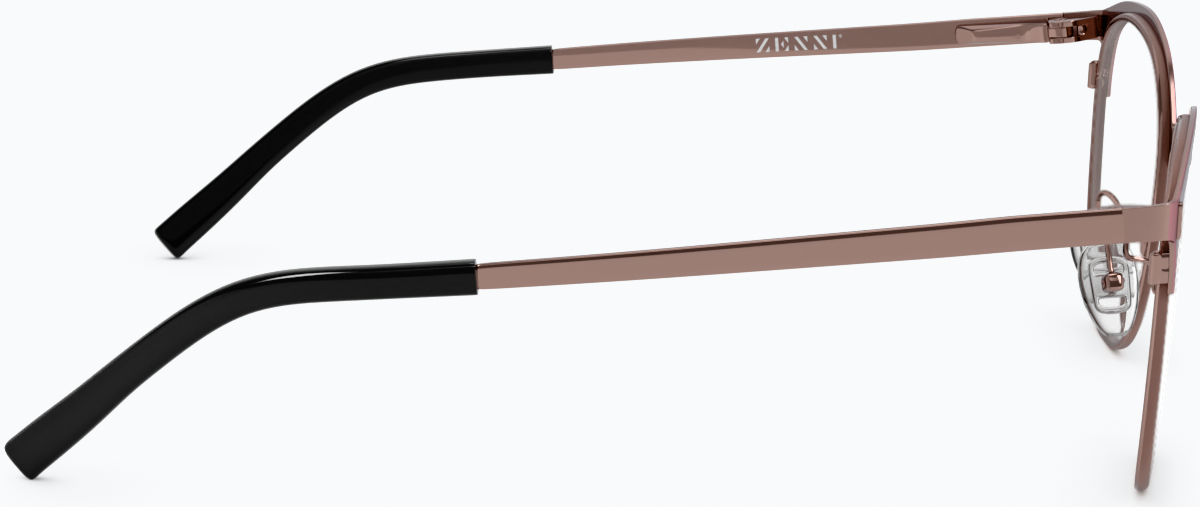 Side view of Browline Glasses 3213419 in Pink thumbnail