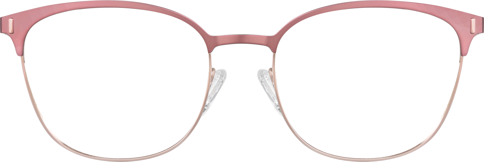 Pink Browline Glasses #3213419 | Zenni Optical Canada