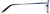 Side view of Round Glasses 3213516 in Electric Blue thumbnail
