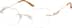 Rimless Glasses 3213614 in Gold