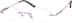 Rimless Glasses 3213617 in Purple