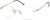 Angle view of Rimless Glasses 3213719 in Pink thumbnail