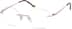 Customizable Rimless Glasses 3213719 in Pink