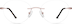 Rimless Glasses 3213719 in Pink