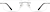 Front view of Rimless Glasses 3213821 in Black thumbnail