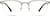 Front view of Browline Glasses 3213911 in Silver thumbnail