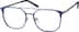 Square Glasses 3214016 in Blue