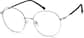 Angle view of Haight-Ashbury Glasses 3214116 in Blue thumbnail