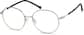 Angle view of Haight-Ashbury Glasses 3214117 in Purple thumbnail