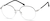 Angle view of Haight-Ashbury Glasses 3214121 in Black thumbnail