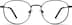 Round Glasses 3214521 in Black