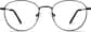 Front view of Round Glasses 3214521 in Black thumbnail