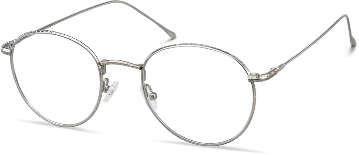 silver round glasses frames