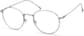 Angle view of Round Glasses 3214611 in Silver thumbnail