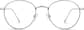 Front view of Round Glasses 3214611 in Silver thumbnail