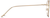 Side view of Round Glasses 3214614 in Gold thumbnail