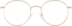 Round Glasses 3214614 in Gold
